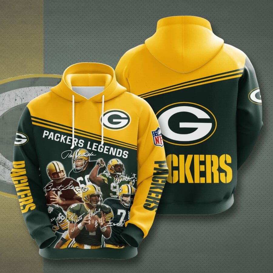 Sportswearmerch Green Bay Packers NFL Legends Personalized Hoodie For Fan