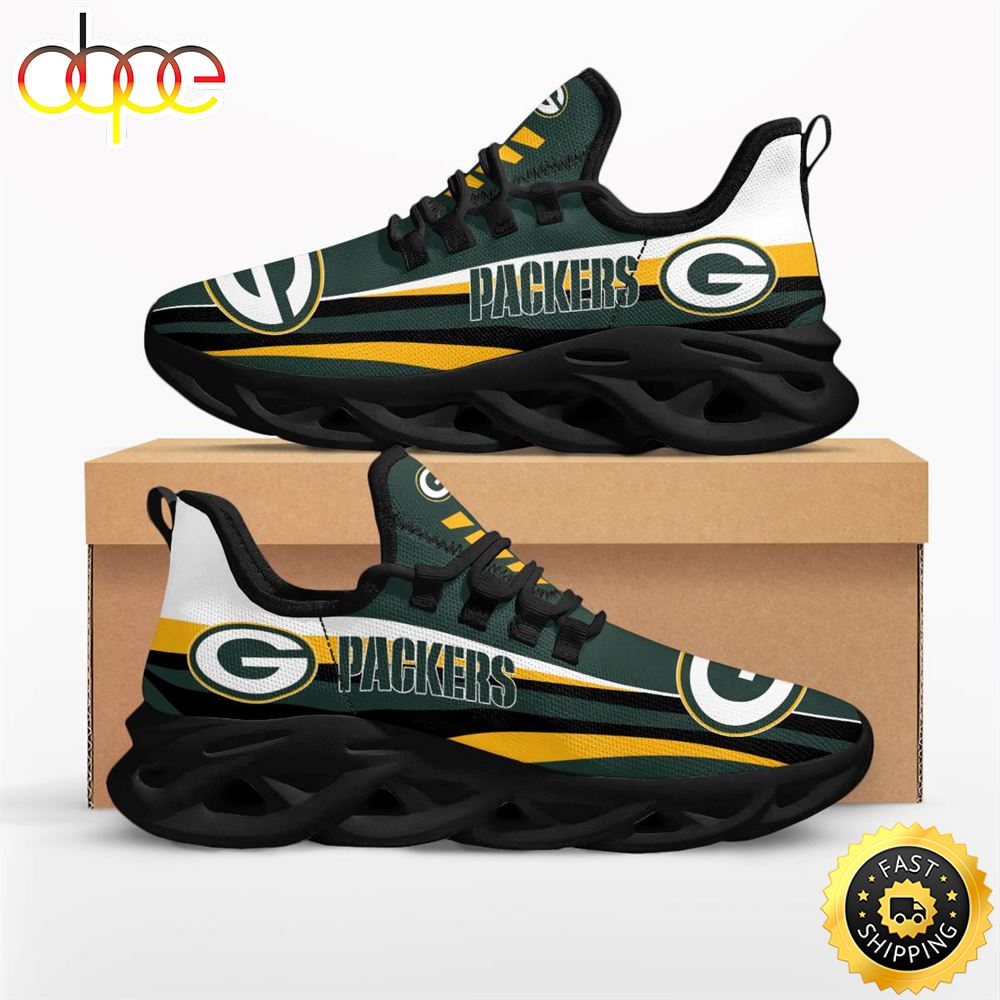 Sportswearmerch Green Bay Packers NFL Low Top Canvas Sneakers Shoes For Men And Women