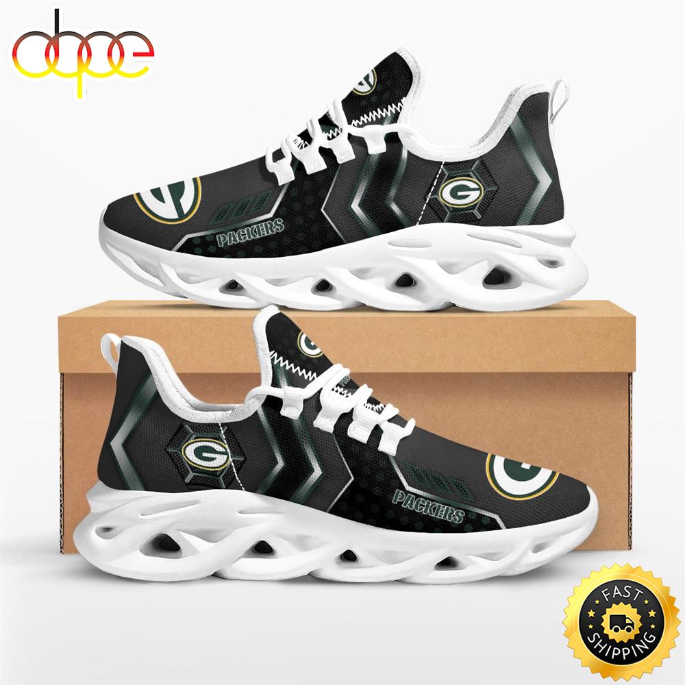 Sportswearmerch Green Bay Packers NFL Max Soul Shoes Sneakers For Men And Women