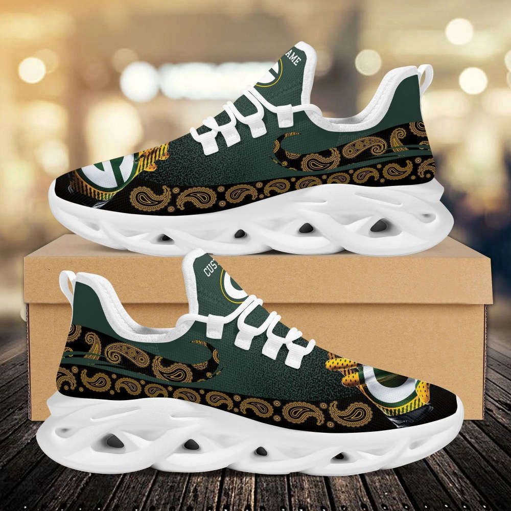 Sportswearmerch Green Bay Packers NFL Max Soul Shoes Sneakers For Men And Women