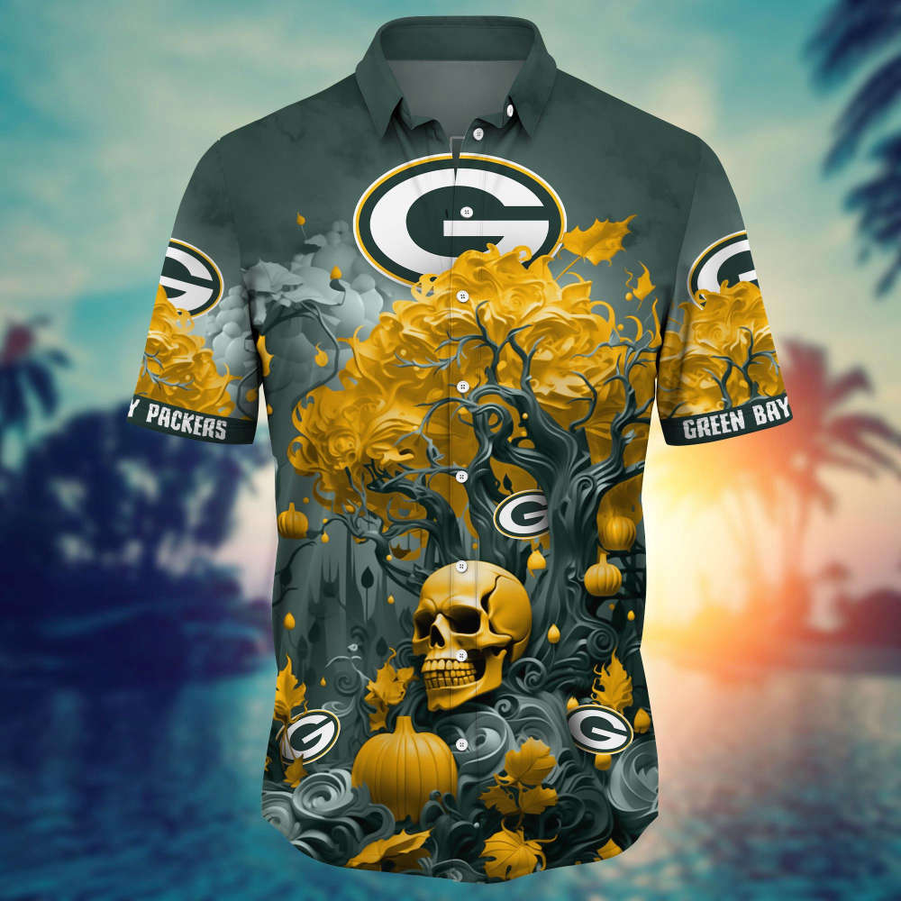Sportswearmerch Green Bay Packers NFL Personalized Hawaiian Shirt For Fan
