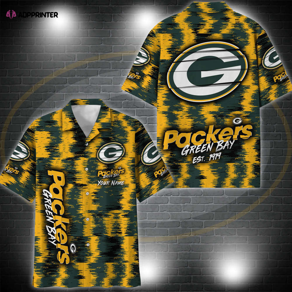 Sportswearmerch Green Bay Packers NFL Personalized Hawaiian Shirt For Fan