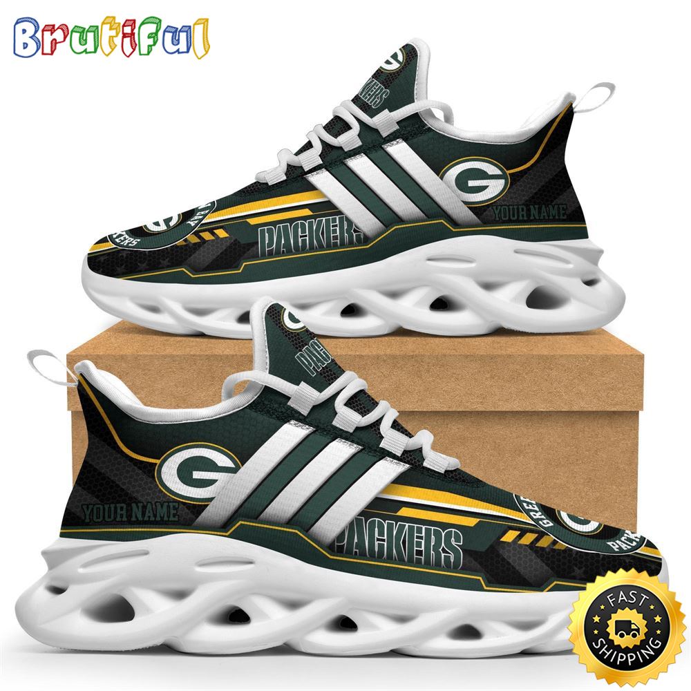 Sportswearmerch Green Bay Packers NFL Sneaker Max Soul Shoes For Fan