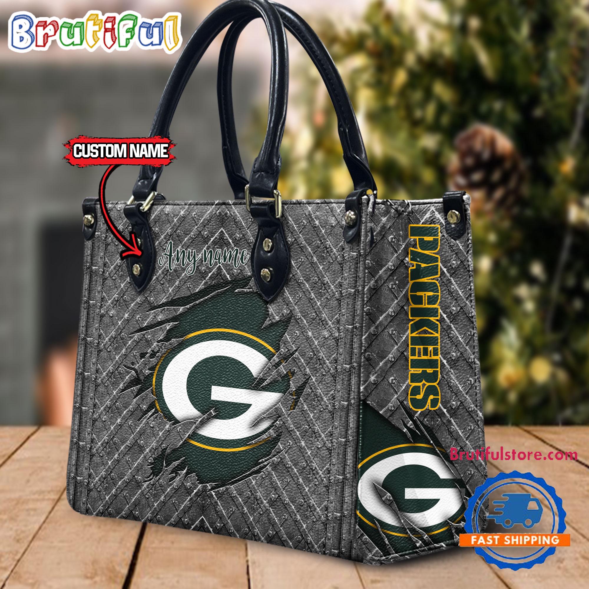 Sportswearmerch Green Bay Packers NFL Sports Leather Bag For Fan