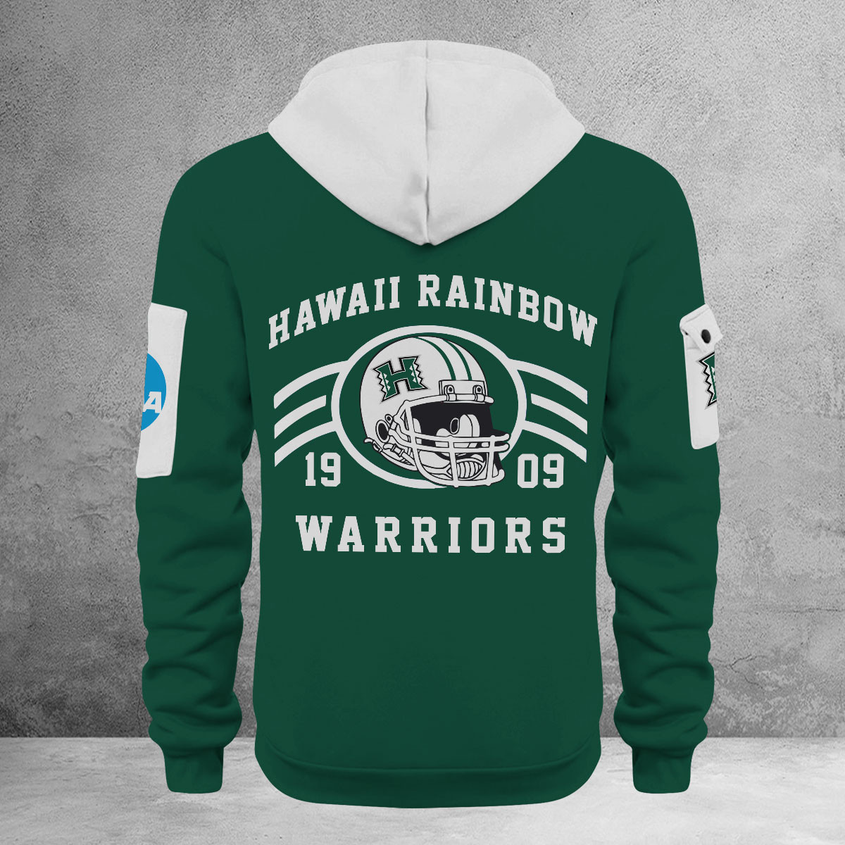 Sportswearmerch Hawai'i Rainbow Warriors NCAA Half Zip Hoodie Personalized For Fan