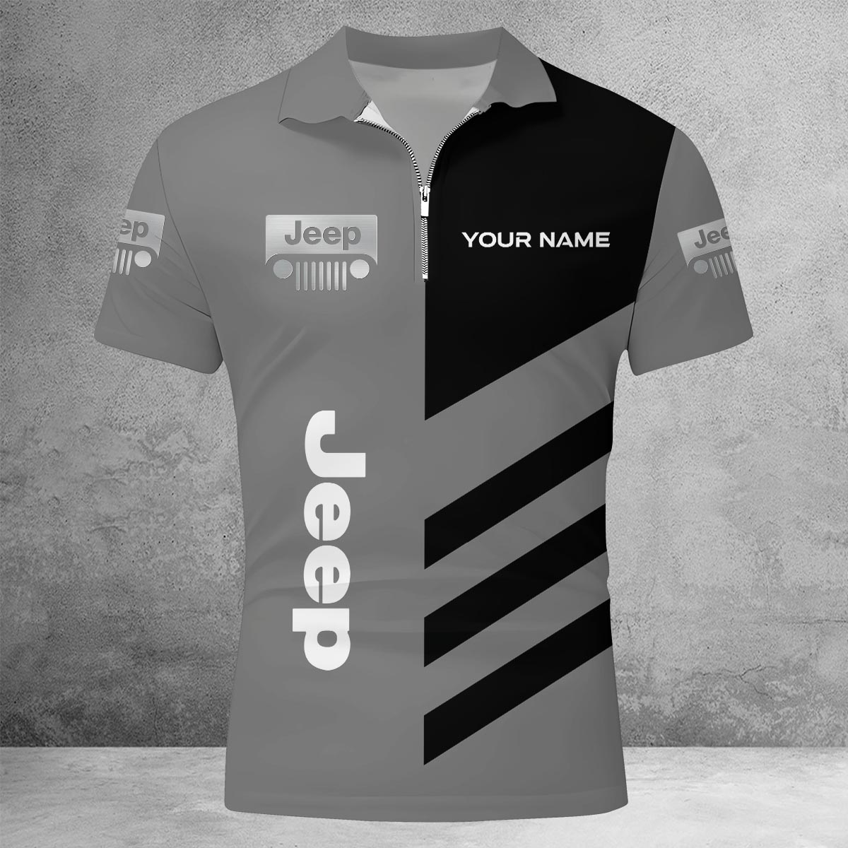 Sportswearmerch Hawai'i Rainbow Warriors NCAA Lapel Zip Polo Shirt For Fan