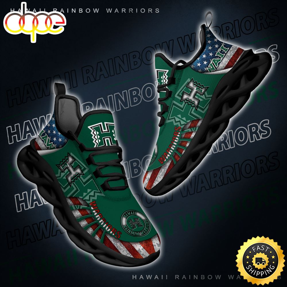 Sportswearmerch Hawai'i Rainbow Warriors NCAA Max Soul Shoes Sneakers For Men And Women