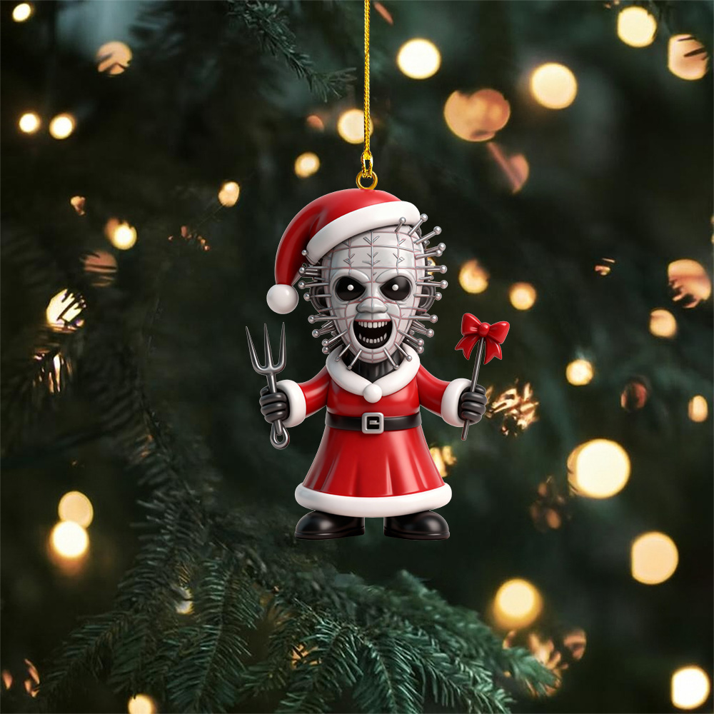 Sportswearmerch Horror Friends x Christmas Acrylic Ornament Gift For Fan