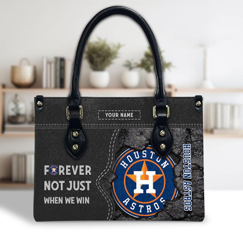 Sportswearmerch Houston Astros MLB Leather Handbag For Fan