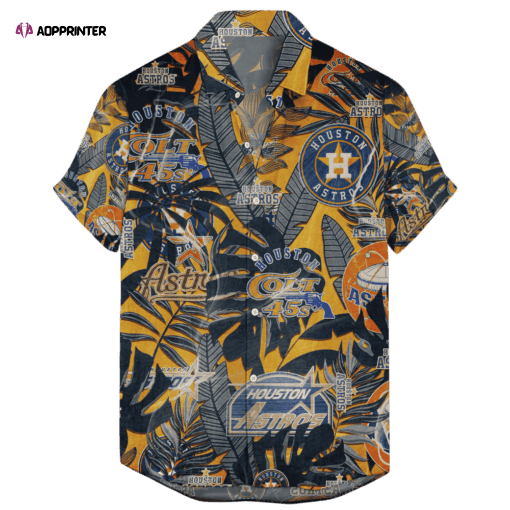 Sportswearmerch Houston Astros MLB Personalized Hawaiian Shirt For Fan