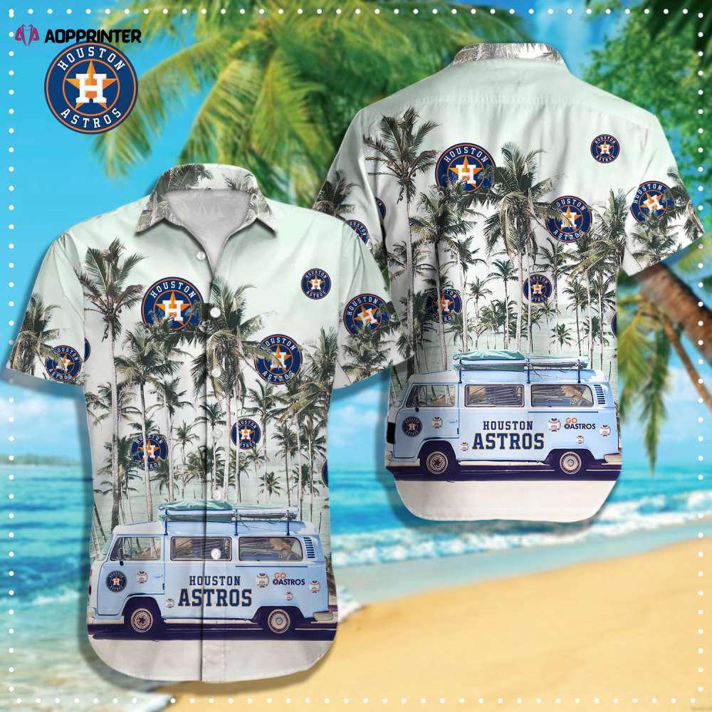 Sportswearmerch Houston Astros MLB Personalized Hawaiian Shirt For Fan