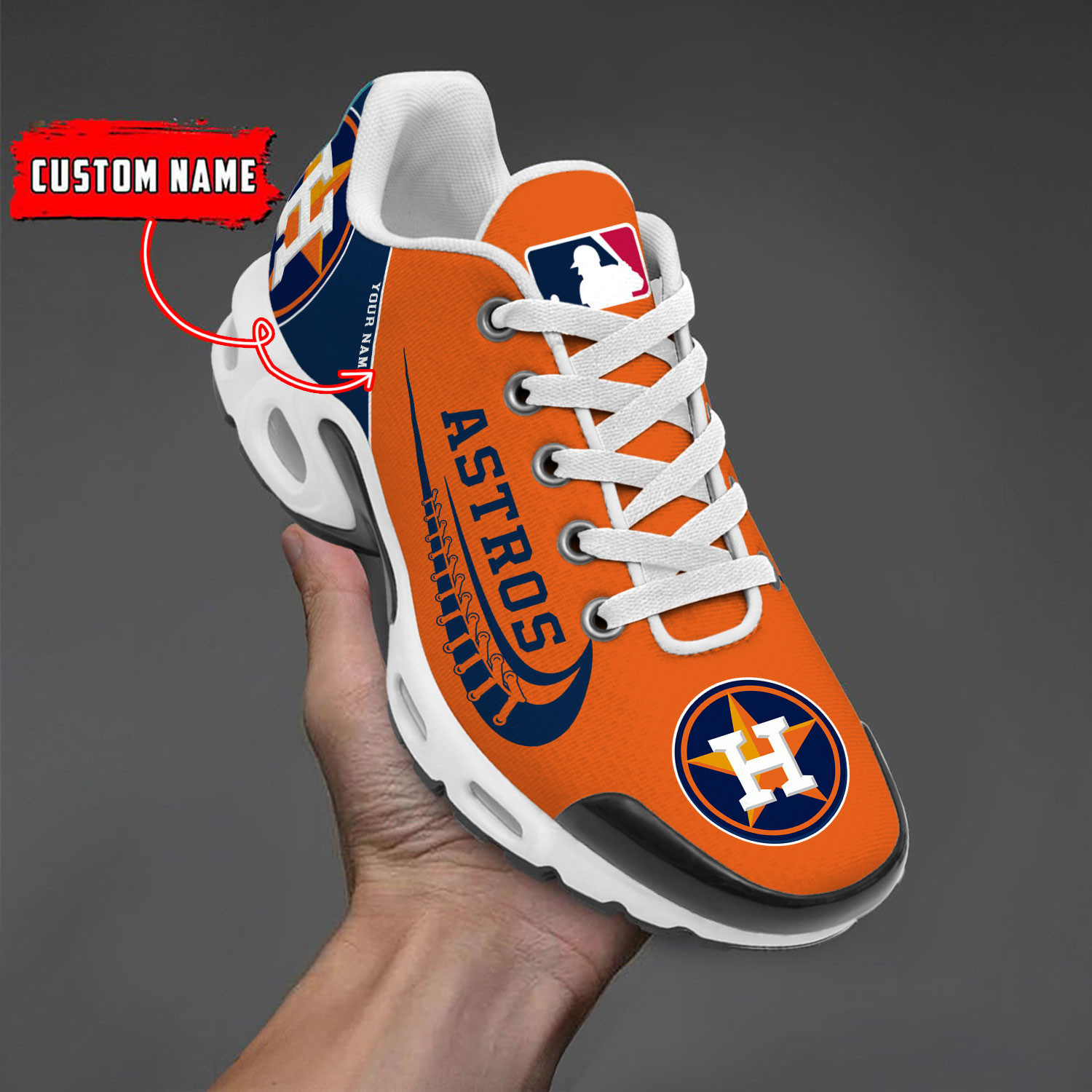 Sportswearmerch Houston Astros MLB TN Shoes Sneakers For Men And Women