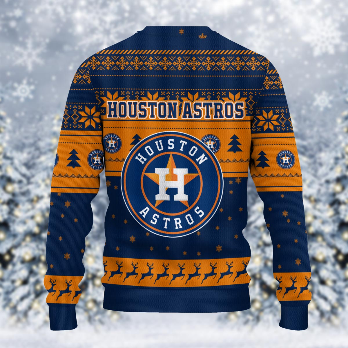 Sportswearmerch Houston Astros MLB x Grinch Christmas Ugly Sweater For Fans