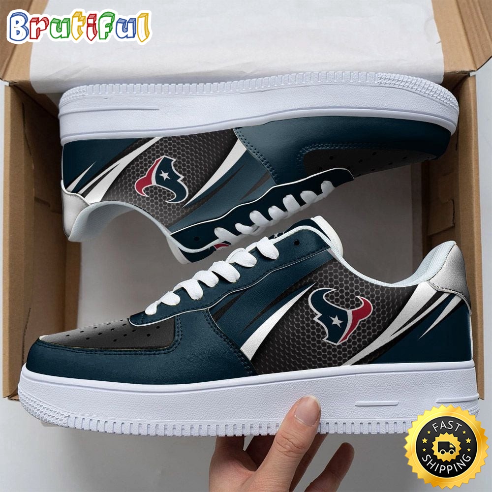 Sportswearmerch Houston Texans NFL Air Low-Top Sneakers Shoes For Men And Women