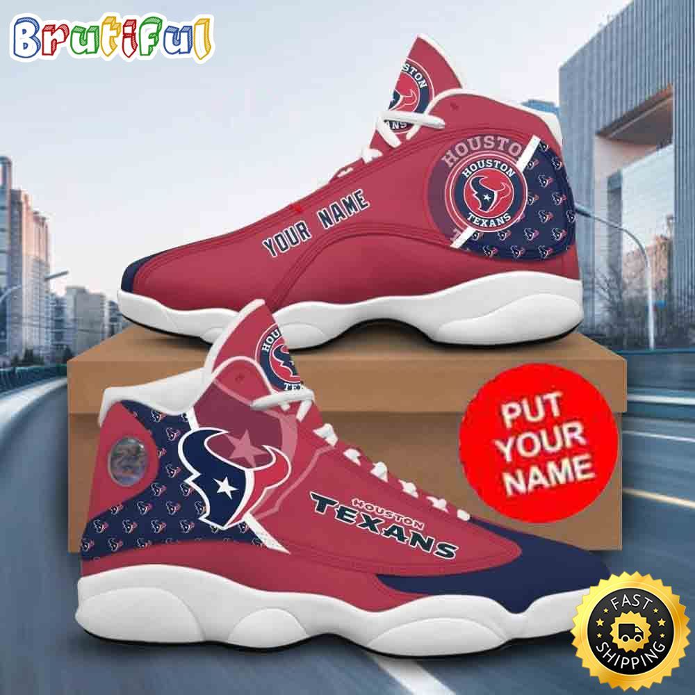 Sportswearmerch Houston Texans NFL AJ13 Sneakers Shoes For Men And Women