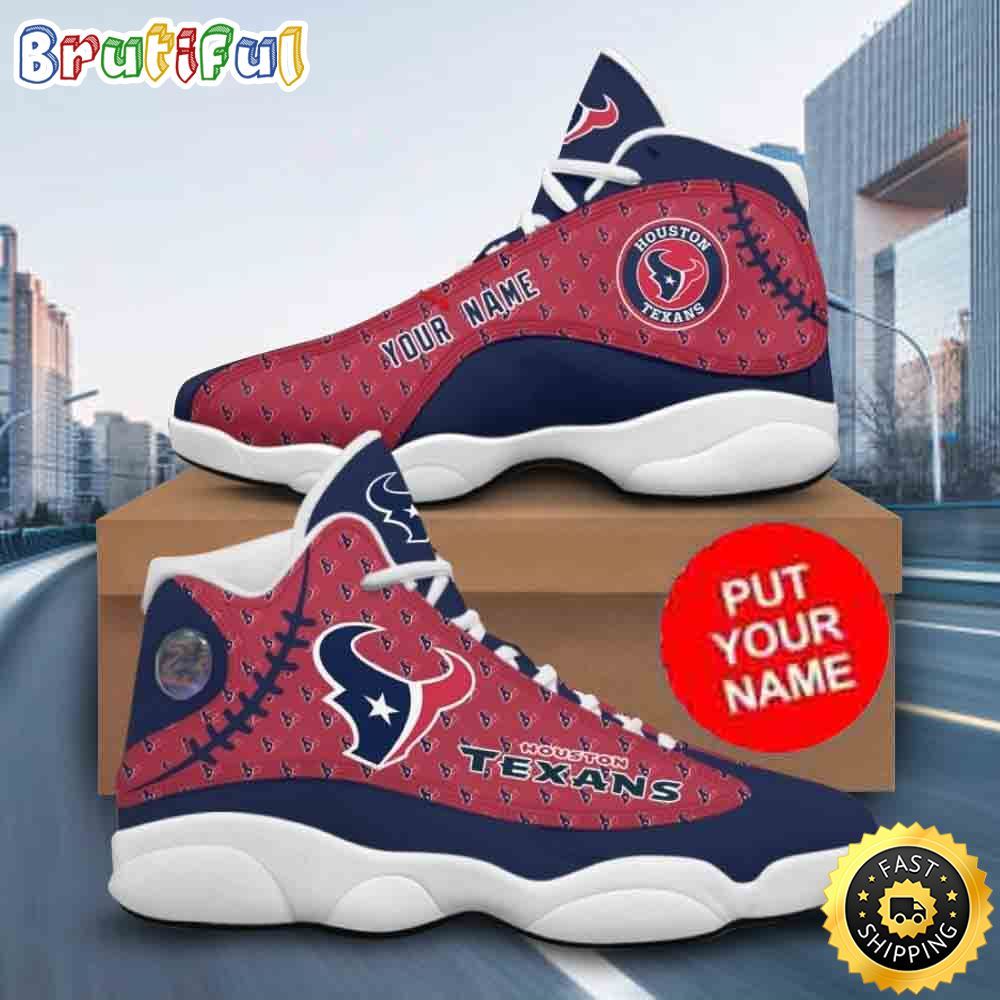 Sportswearmerch Houston Texans NFL AJ13 Sneakers Shoes For Men And Women