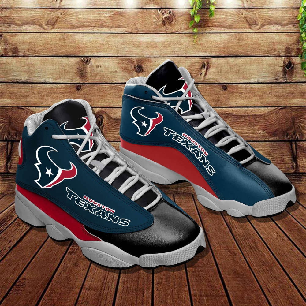 Sportswearmerch Houston Texans NFL AJ13 Sneakers Shoes For Men And Women
