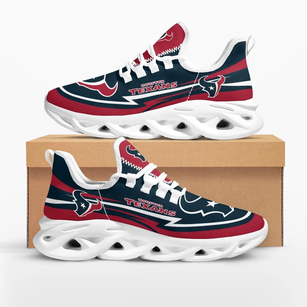Sportswearmerch Houston Texans NFL Are Coming Curves Max Soul Shoes Sneakers For Men And Women