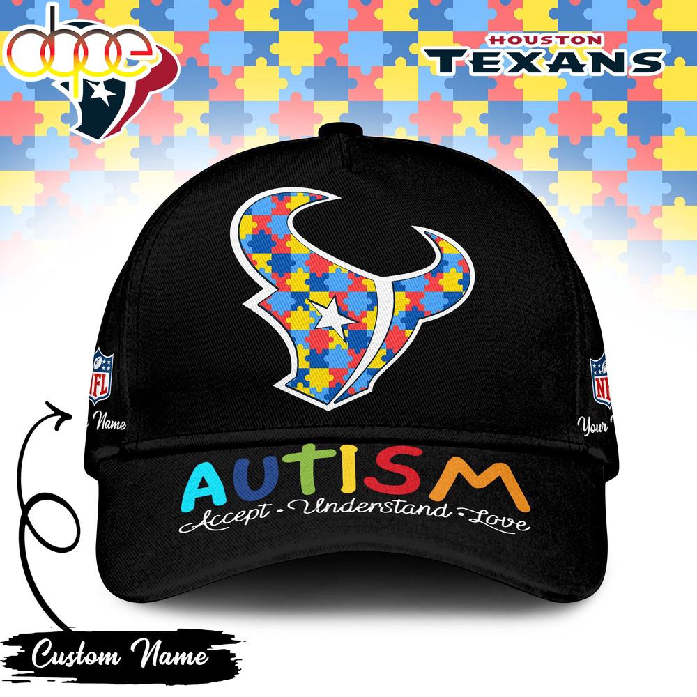 Sportswearmerch Houston Texans NFL Autism Classic Cap For Fan