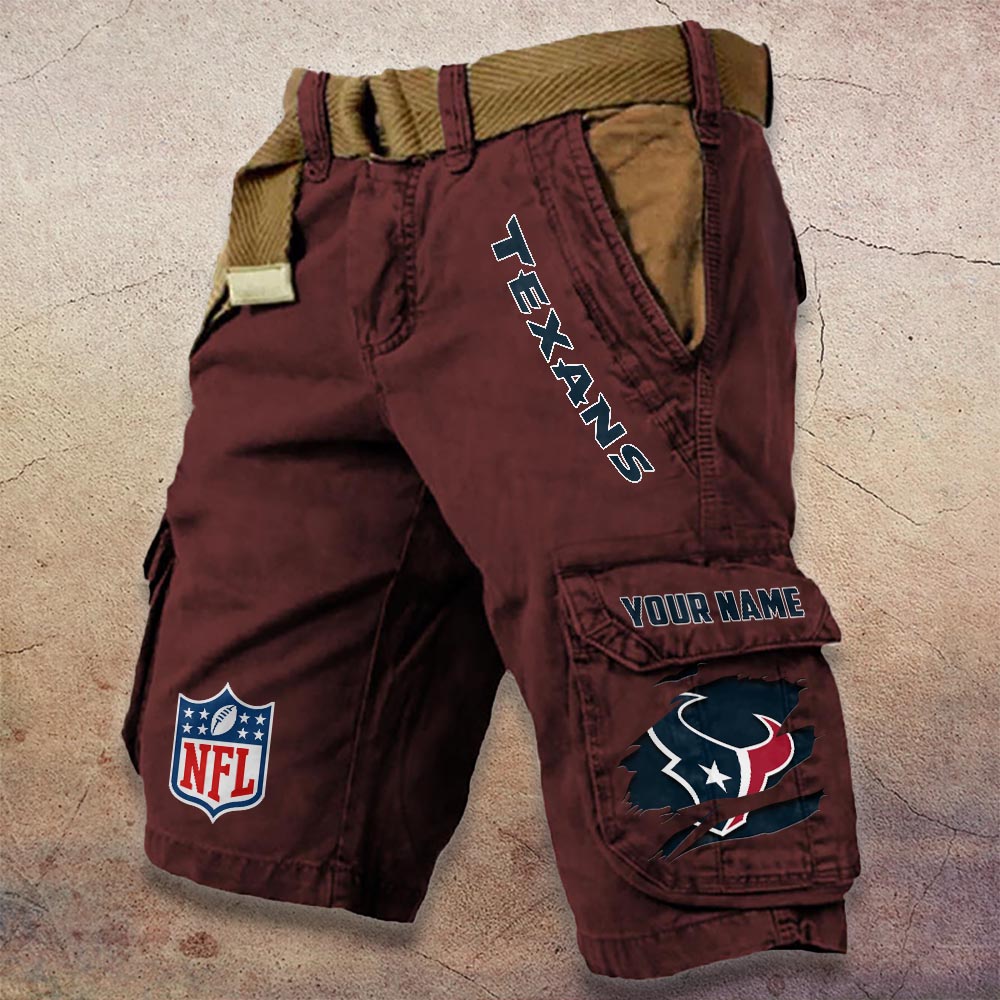 Sportswearmerch Houston Texans NFL Denim Short For Fan