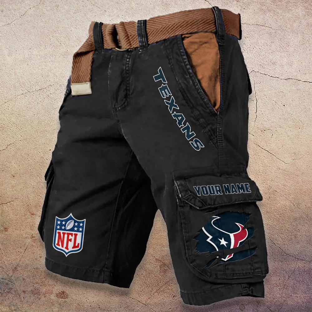 Sportswearmerch Houston Texans NFL Denim Short For Fan