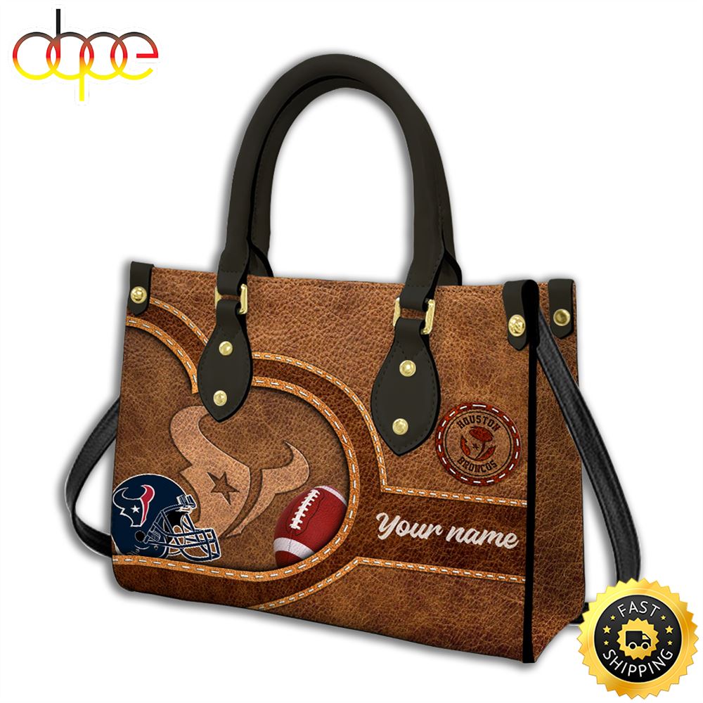 Sportswearmerch Houston Texans NFL Leather Bag For Fan