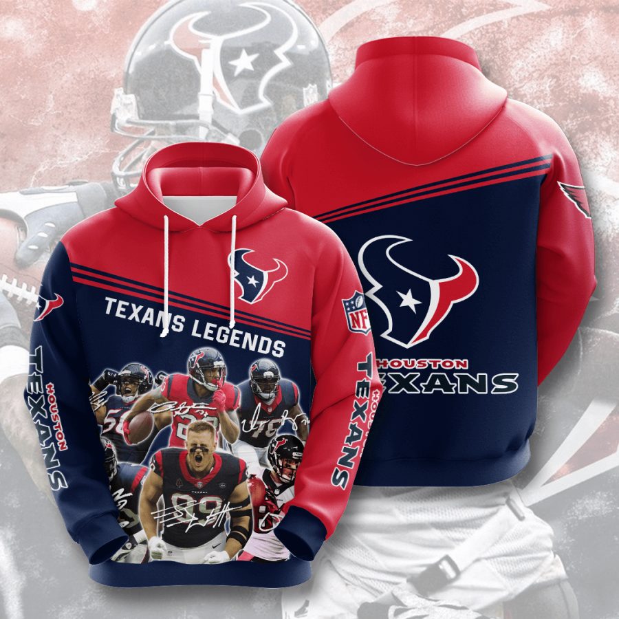 Sportswearmerch Houston Texans NFL Legends Personalized Hoodie For Fan