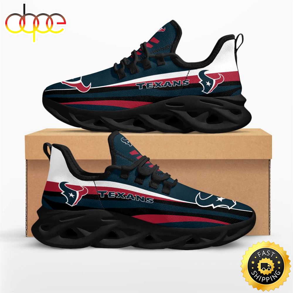 Sportswearmerch Houston Texans NFL Max Soul Shoes Sneakers For Men And Women