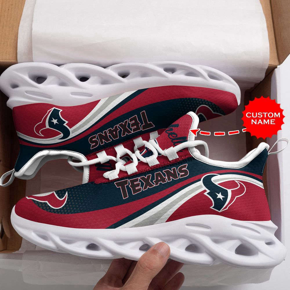 Sportswearmerch Houston Texans NFL Max Soul Shoes Sneakers For Men And Women