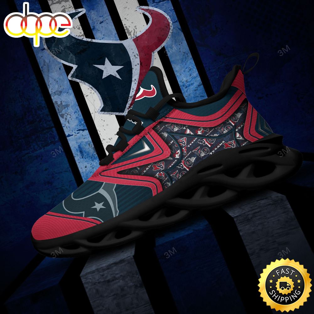 Sportswearmerch Houston Texans NFL Max Soul Shoes Sneakers For Men And Women