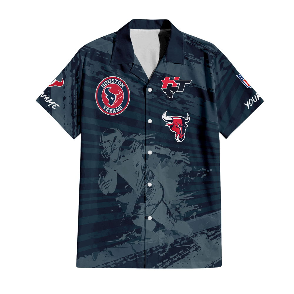 Sportswearmerch Houston Texans NFL Personalized Hawaiian Shirt For Fan