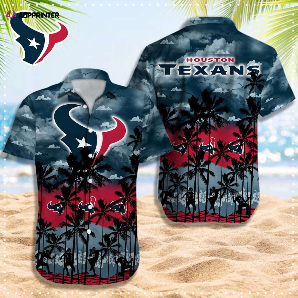 Sportswearmerch Houston Texans NFL Personalized Hawaiian Shirt For Fan
