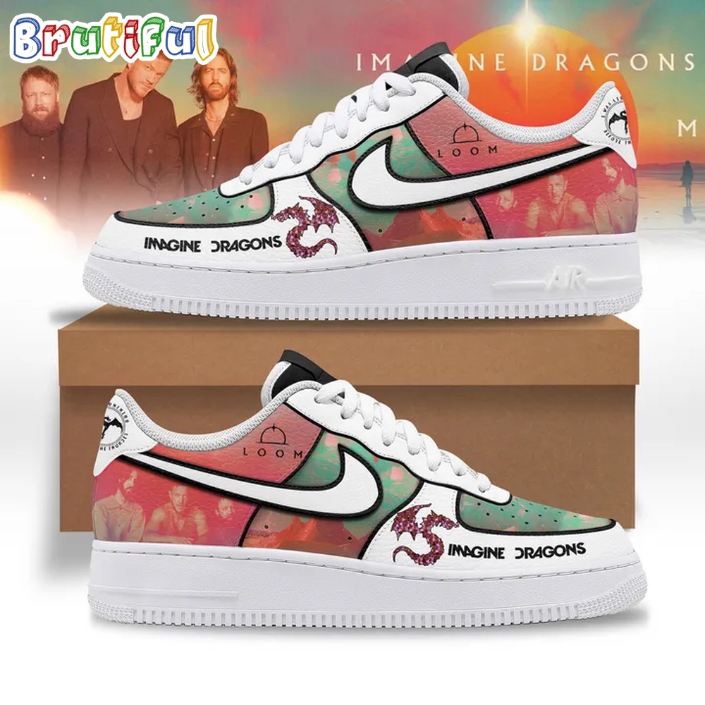 Sportswearmerch Imagine Dragons Loom Music Air Low-Top Shoes For Men And Women