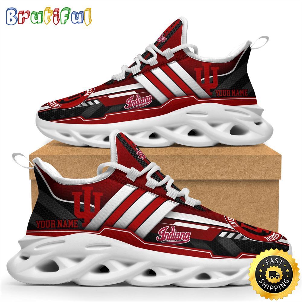 Sportswearmerch Indiana Hoosiers NCAA Max Soul Shoes Sneakers For Fan