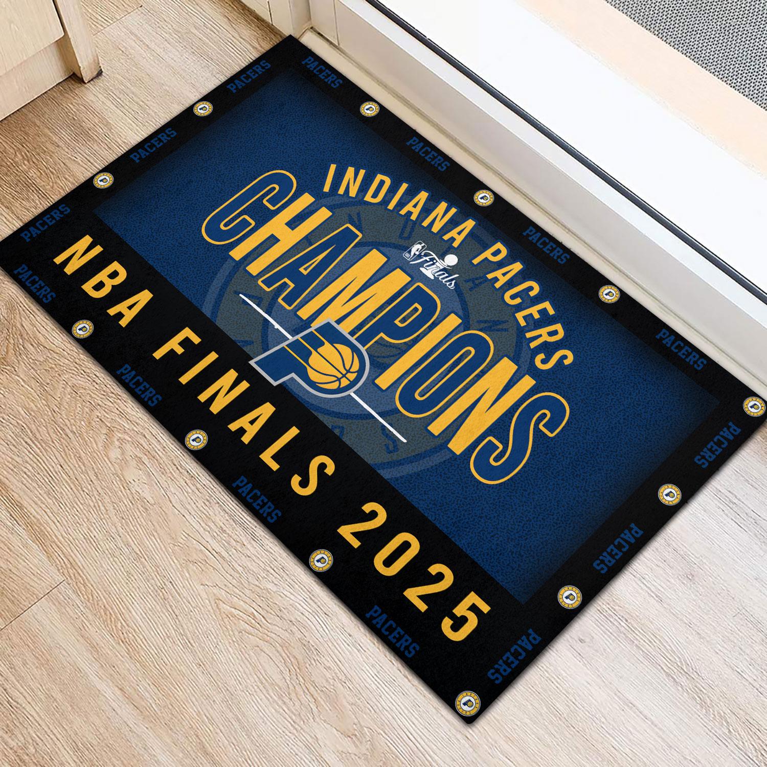 Sportswearmerch Indiana Pacers NBA Final Champions Doormat For Fan