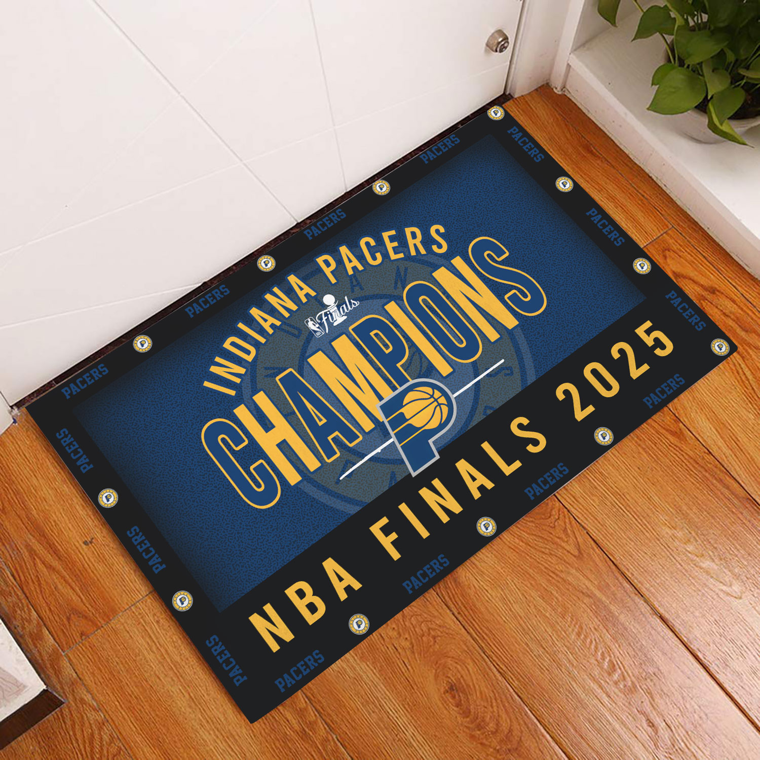 Sportswearmerch Indiana Pacers NBA Final Champions Doormat For Fan