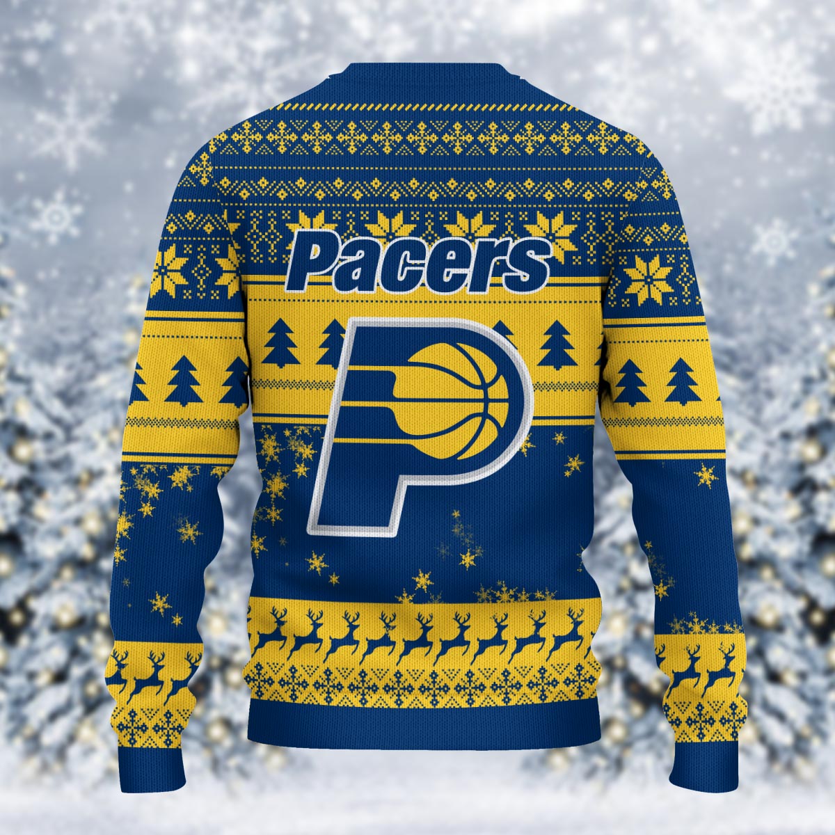 Sportswearmerch Indiana Pacers NBA x Grinch Christmas Ugly Sweater For Fans