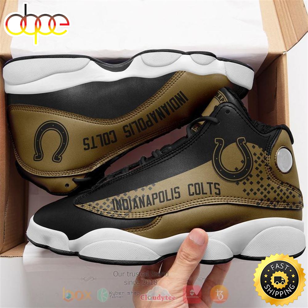Sportswearmerch Indianapolis Colt NFL AJ13 Sneakers Shoes For Men And Women