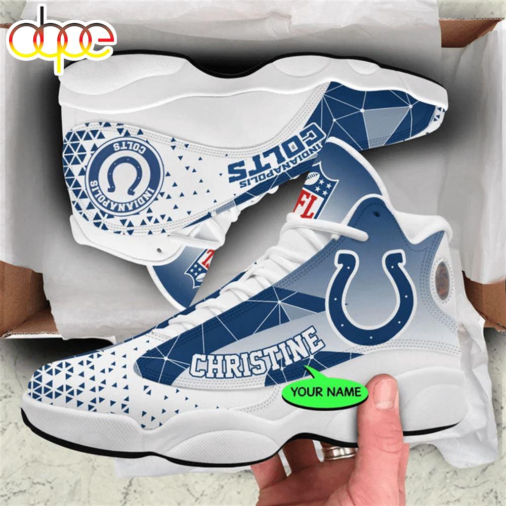 Sportswearmerch Indianapolis Colt NFL AJ13 Sneakers Shoes For Men And Women