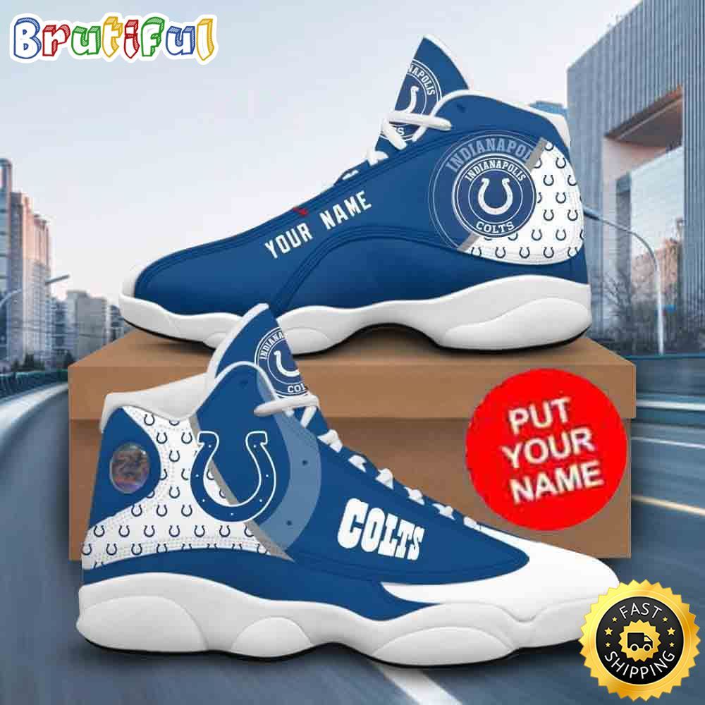 Sportswearmerch Indianapolis Colts NFL AJ13 Sneakers Shoes For Men And Women