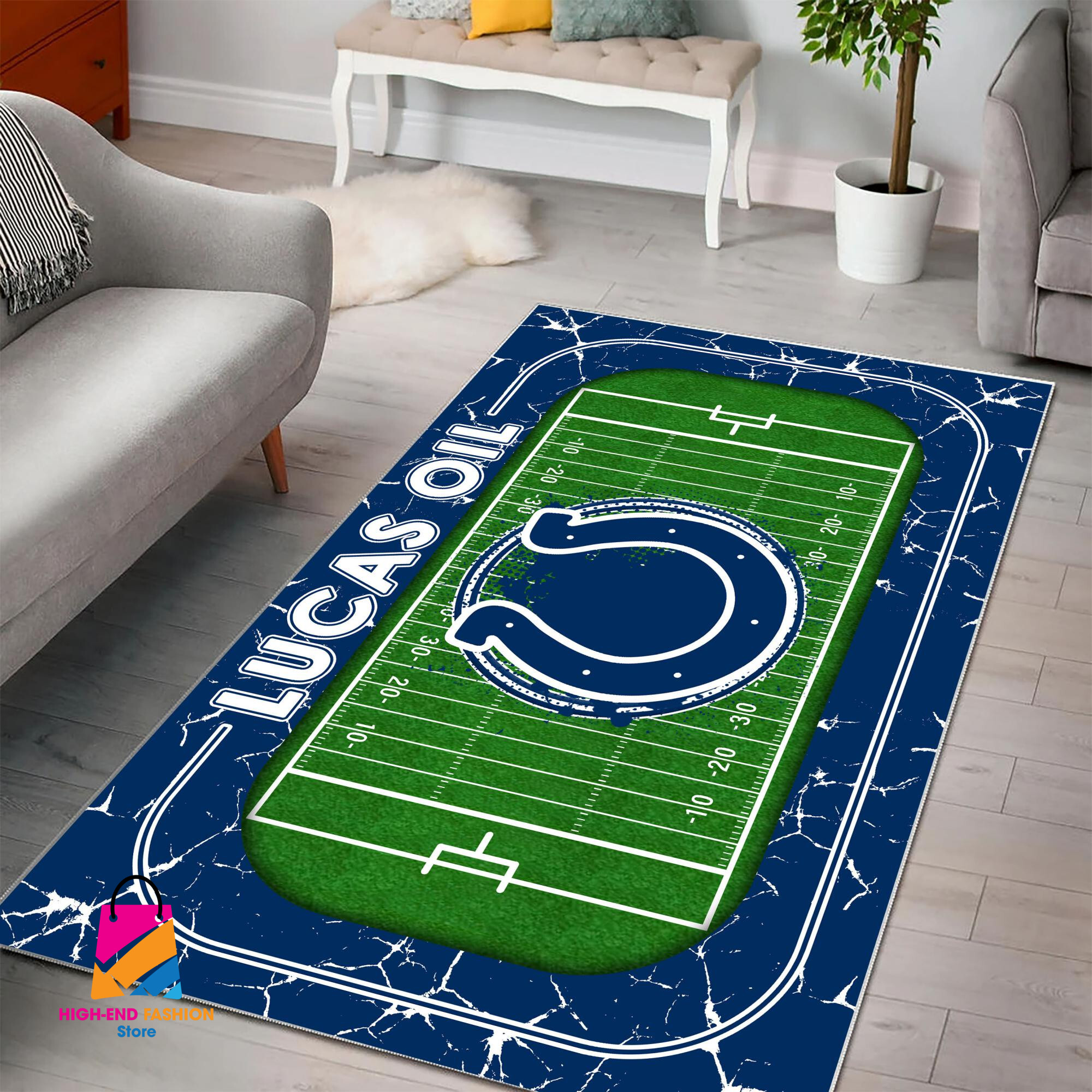 Sportswearmerch Indianapolis Colts NFL Area Rug For Fan