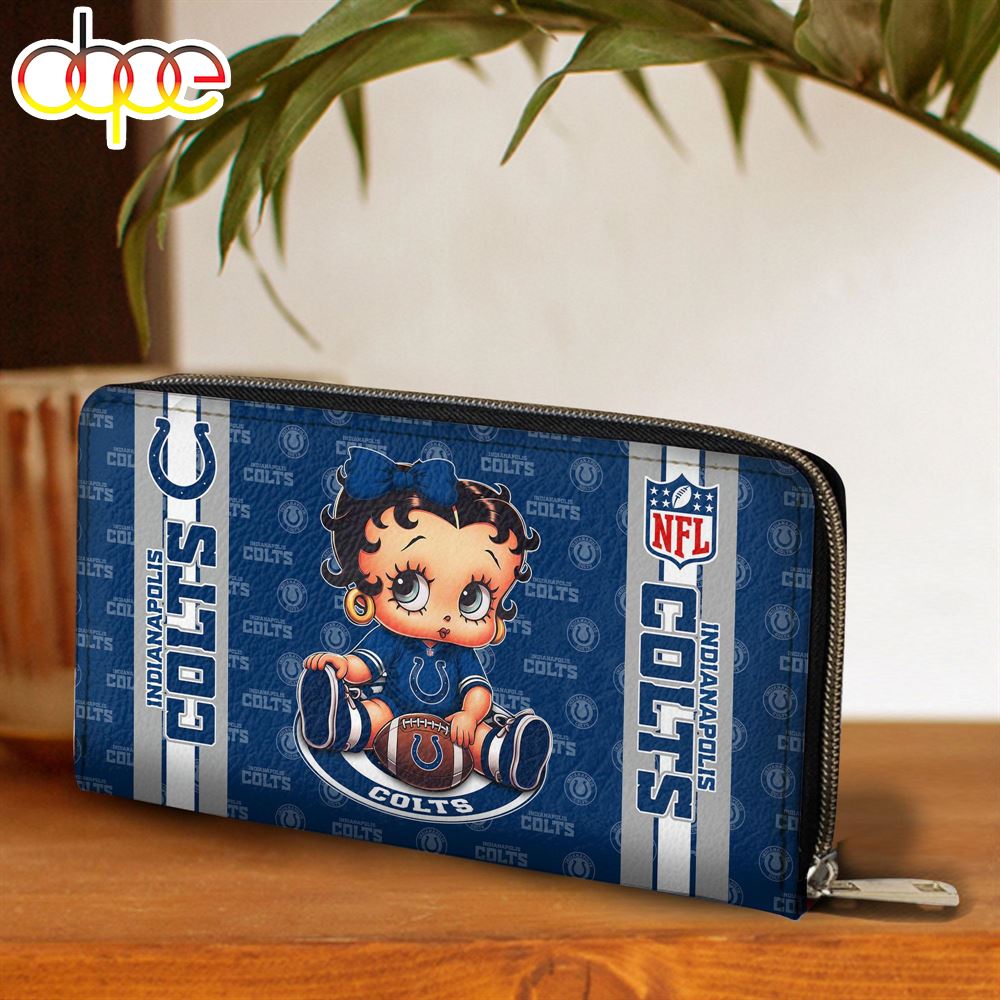 Sportswearmerch Indianapolis Colts NFL Betty Boop Clutch Pure For Fan