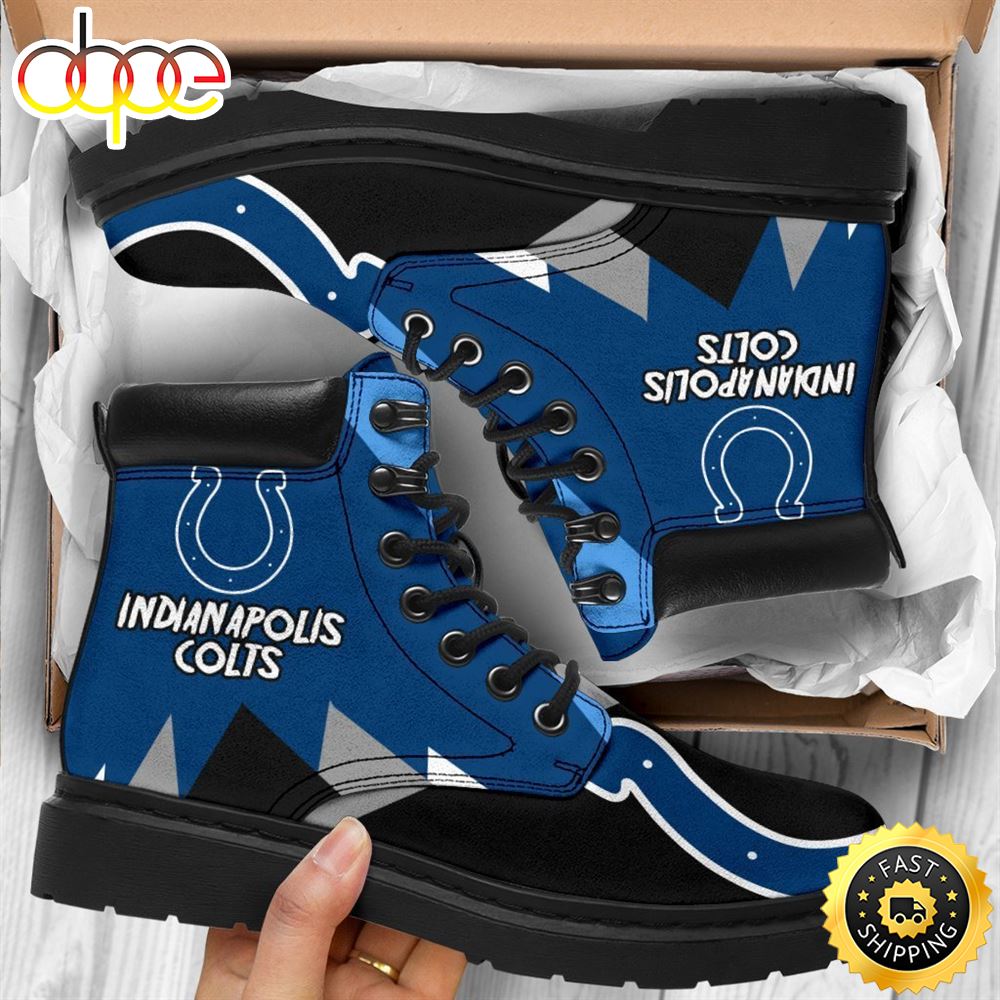 Sportswearmerch Indianapolis Colts NFL Boots Shoes For Men And Women