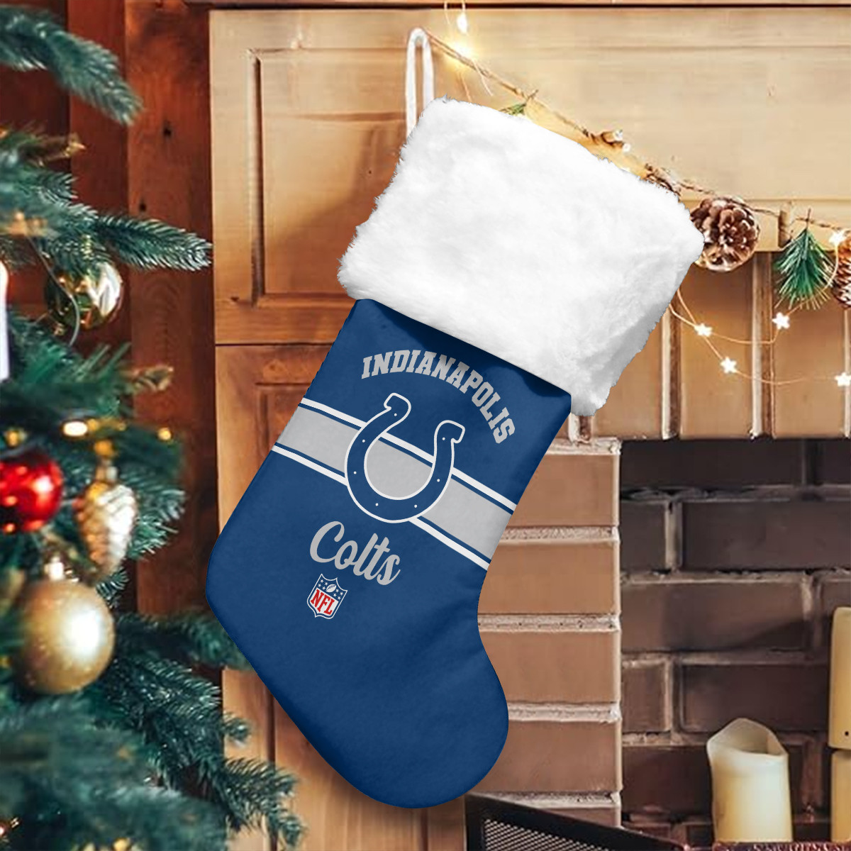 Sportswearmerch Indianapolis Colts NFL Christmas Socks For Fan