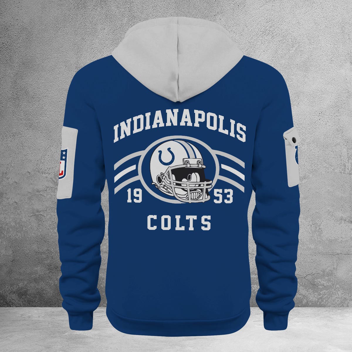 Sportswearmerch Indianapolis Colts NFL Half Zip Hoodie Personalized For Fan