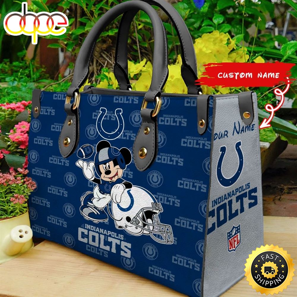 Sportswearmerch Indianapolis Colts NFL Leather Bag For Fan