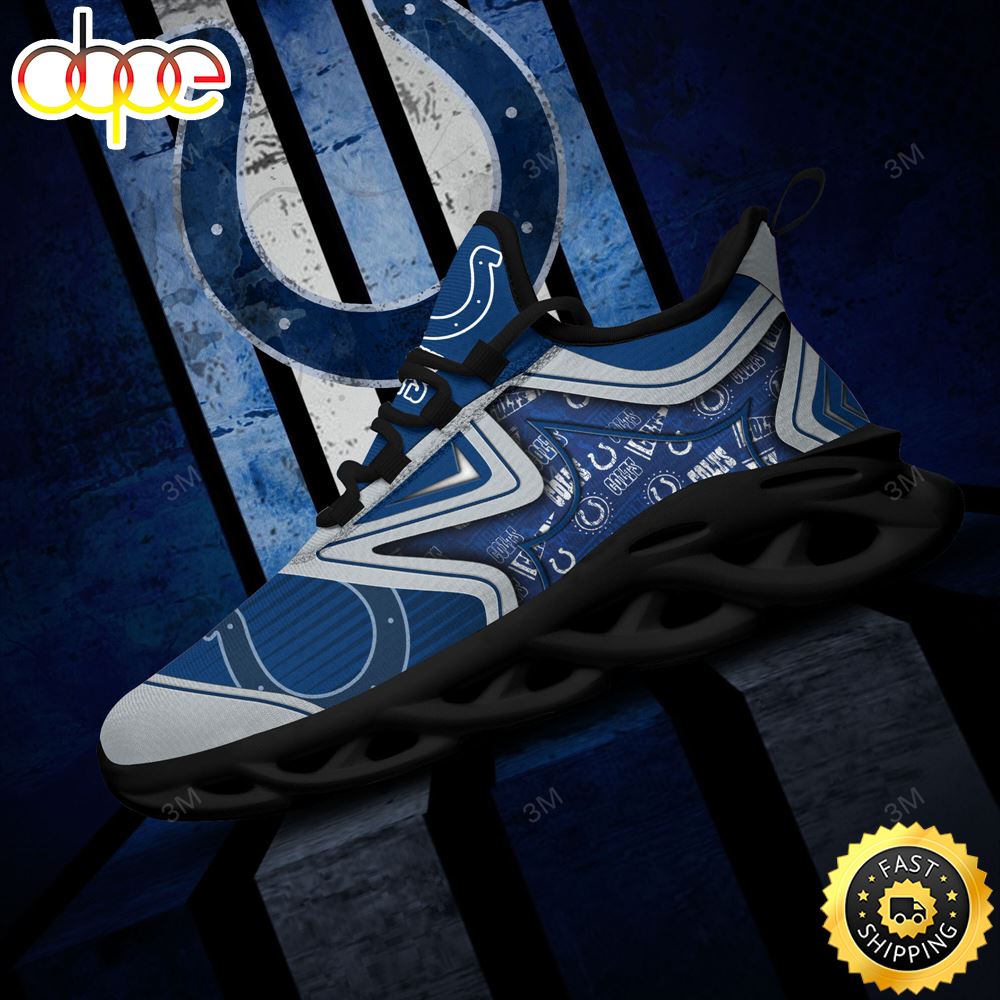 Sportswearmerch Indianapolis Colts NFL Max Soul Shoes Sneakers For Men And Women