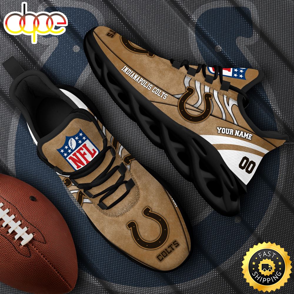 Sportswearmerch Indianapolis Colts NFL Max Soul Shoes Sneakers For Men And Women