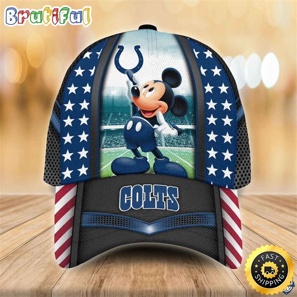 Sportswearmerch Indianapolis Colts NFL NFL x Mickey Mouse Classic Cap For Fan