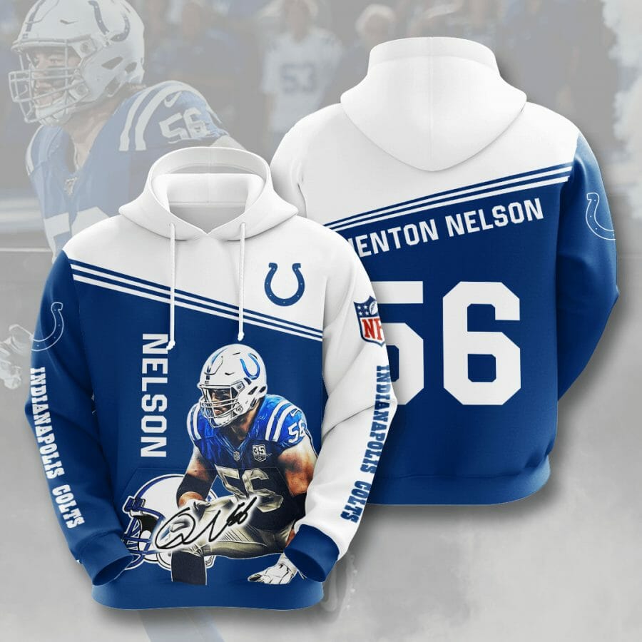 Sportswearmerch Indianapolis Colts NFL Quenton Nelson Personalized Hoodie For Fan